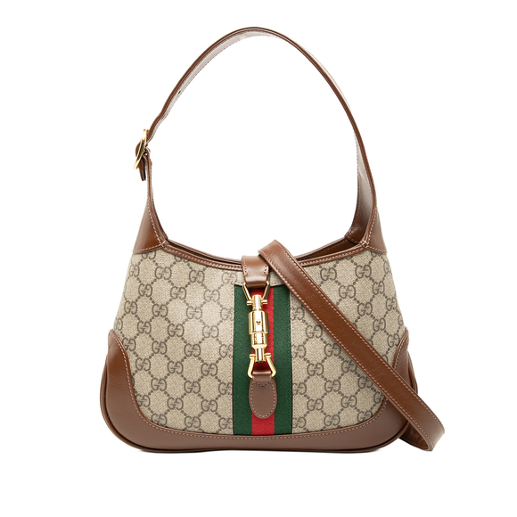 Gucci Handbags - Pre-Loved Gucci Small GG Supreme Web Jackie 1961 Crossbody